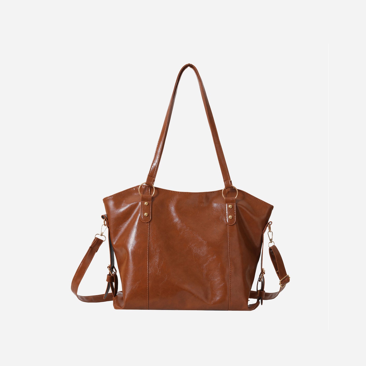 PU Leather Tote Bag 