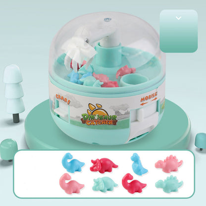 Mini Dinosaur Grabbing Machine Gashapon Toy 