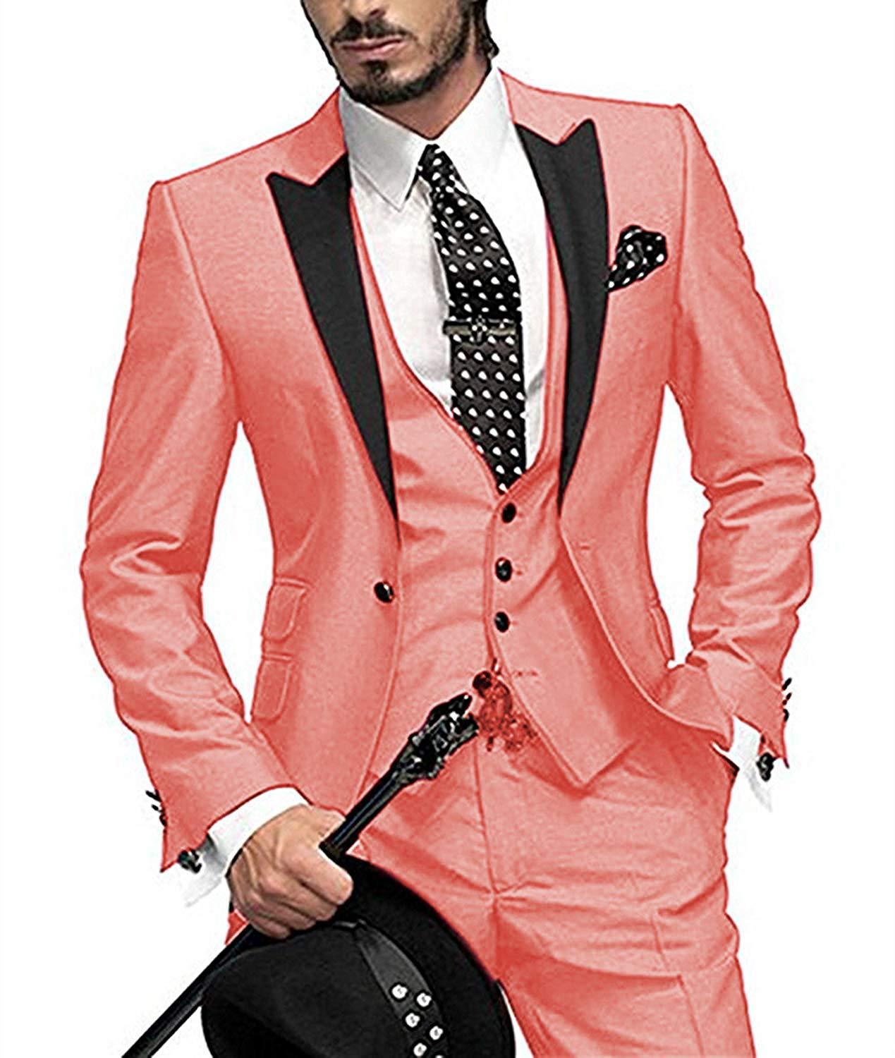 Men's Three-piece Suit Bridegroom Best Man Wedding Suit Men 