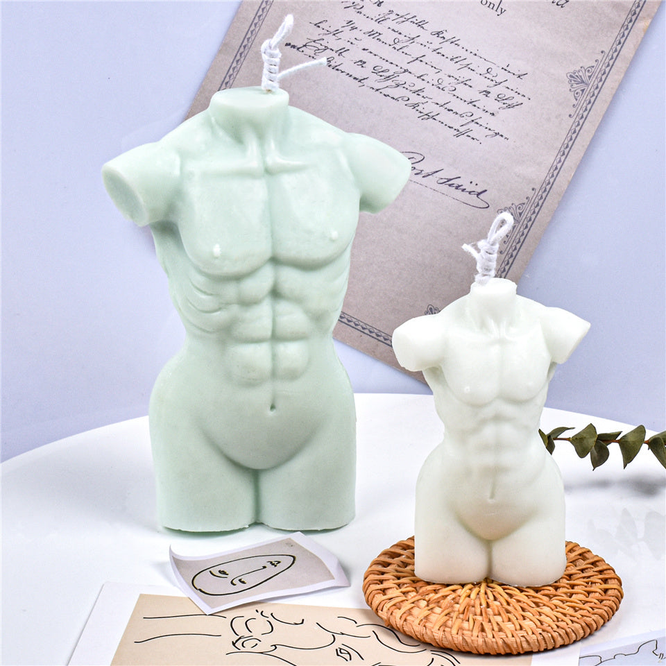 Silicone Body Candle Aromatherapy Plaster Silicone Size Model