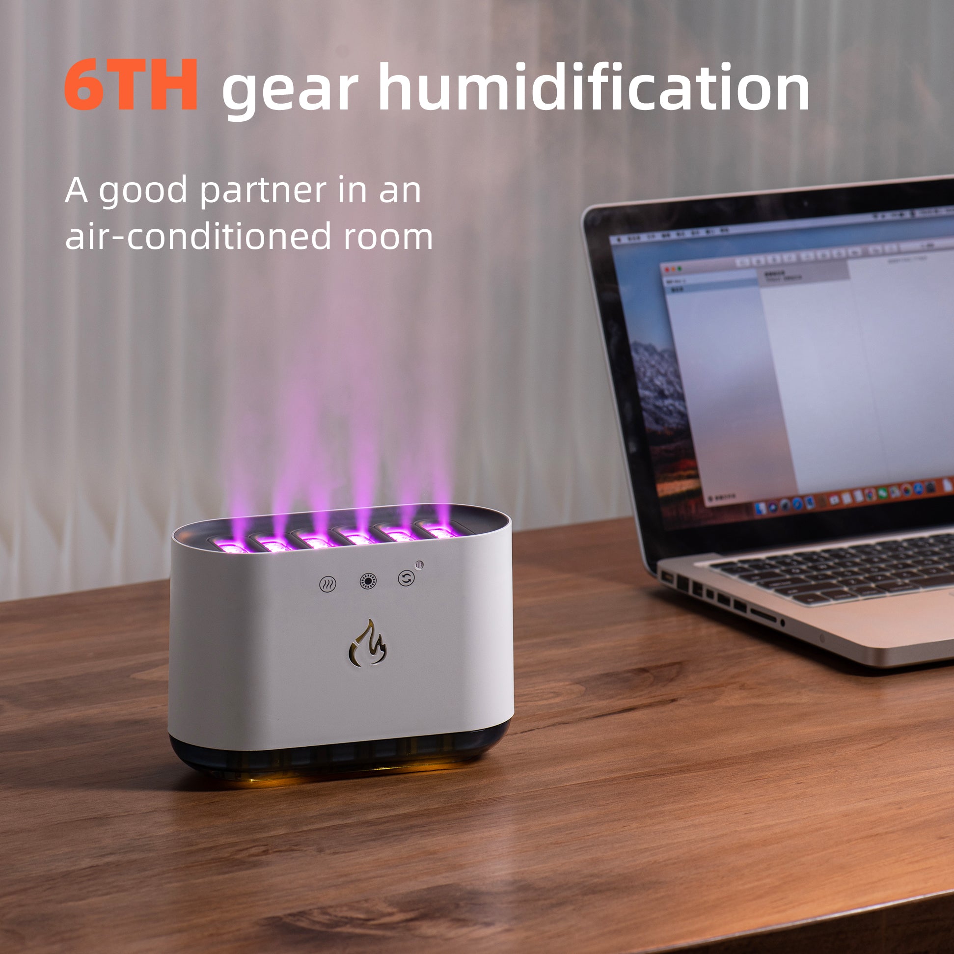 1 Pc New Dynamic Pickup Humidifier Large-capacity Household Humidifier Large Fog Volume Colorful Atmosphere Lamp Aromatherapy Machine