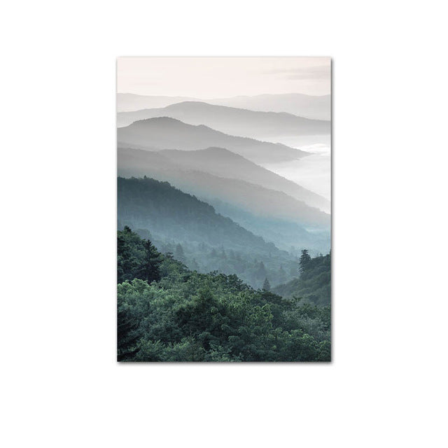 Modern Minimalist Landscape Canvas Paintings