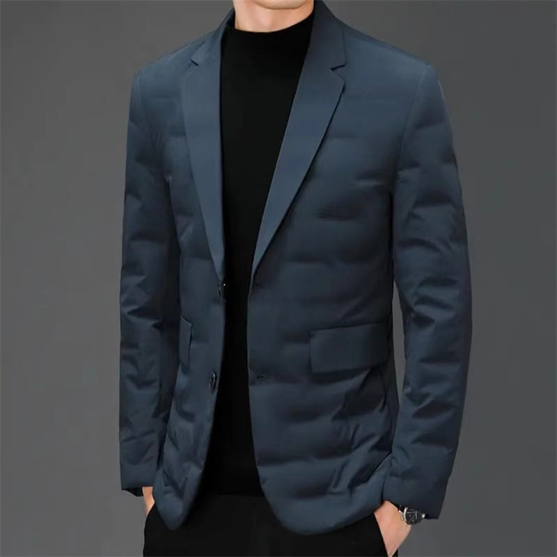 Casual Thickening Warm Men's Clothing Coat 