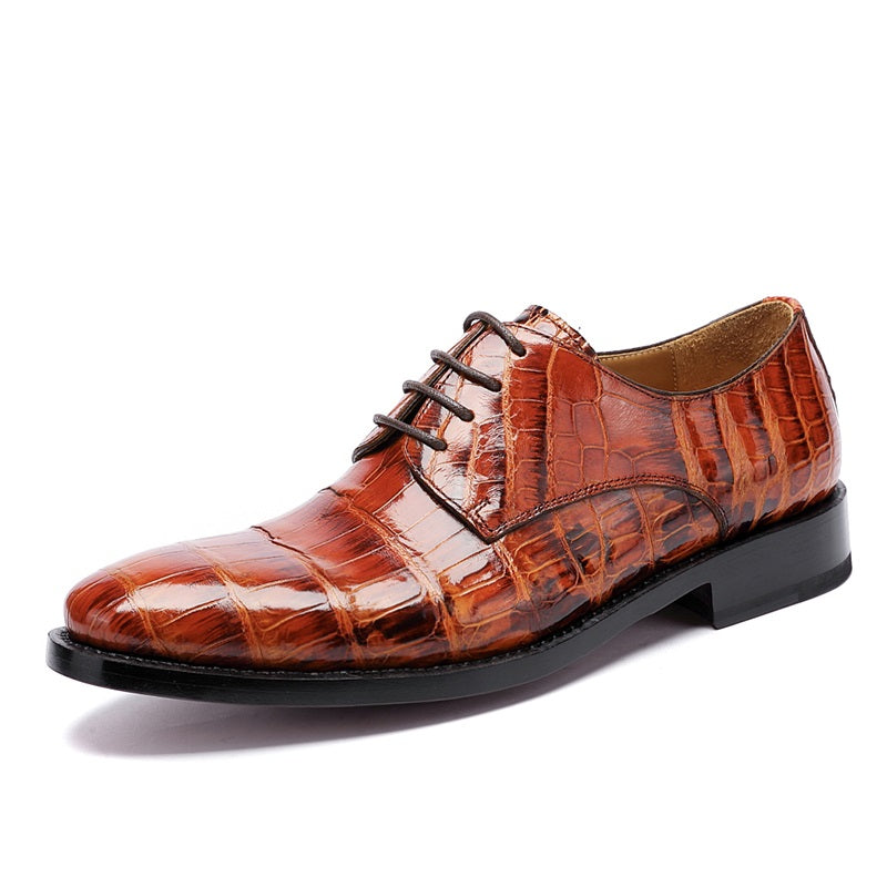 First Class Men's Pure Handmade Leather Shoes 