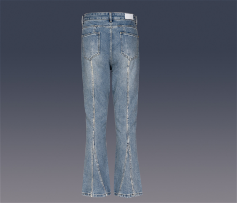 Mild Washed White Vintage Men's Jeans