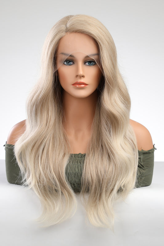 13*2" Lace Front Wigs Synthetic Long Wave 25" 150% Density 