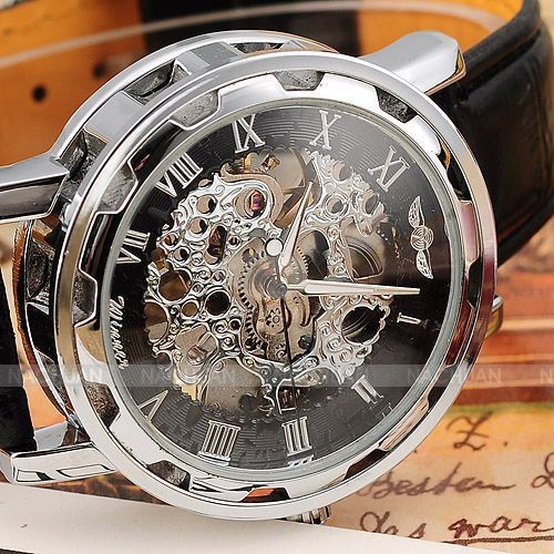 Hollow Mechanical Watch Men's And Women's Watches Foreign Trade Mechanical Watches