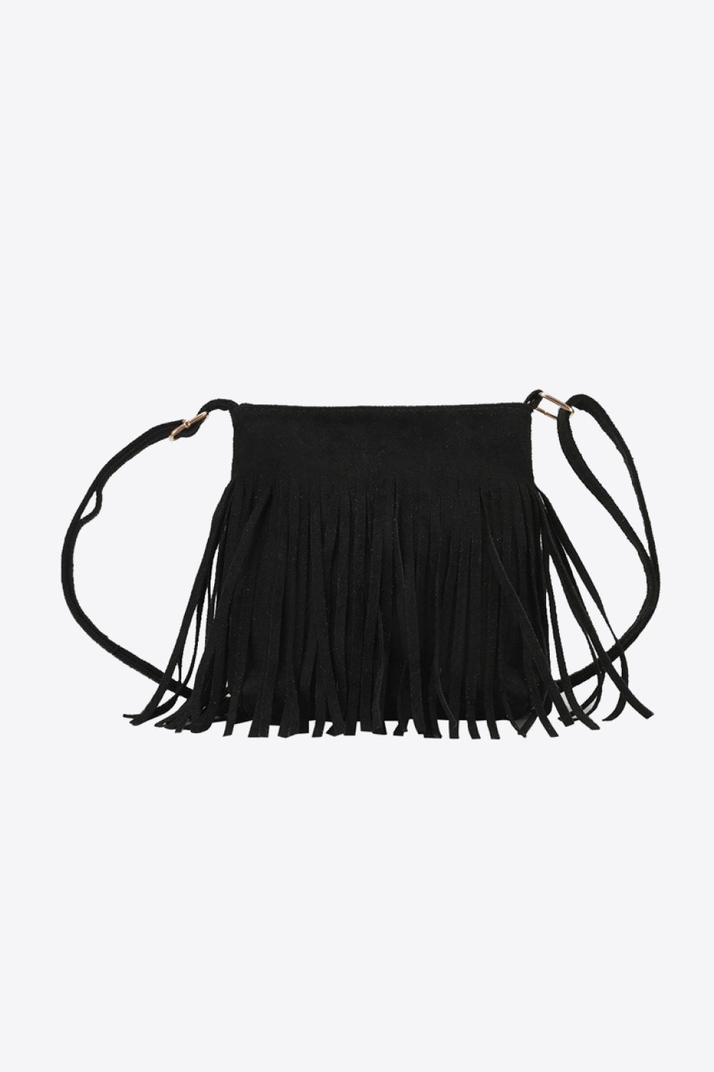 Adored PU Leather Crossbody Bag with Fringe - Babbazon bag