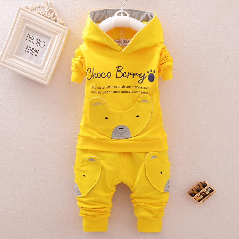 Baby Boy Long Sleeve Sports Two Piece Suit