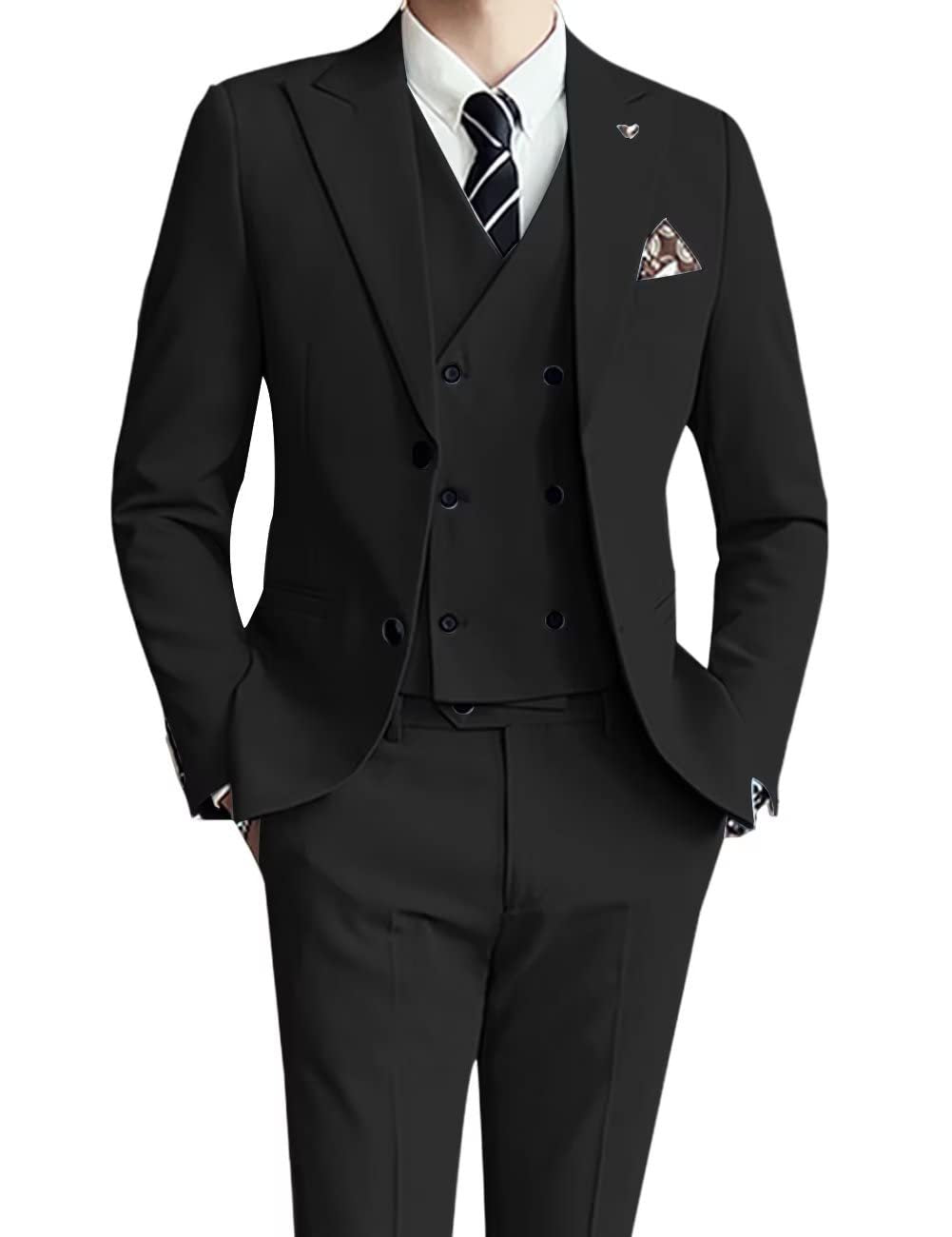 Three-piece Men's Suit Slim Fit Suit 