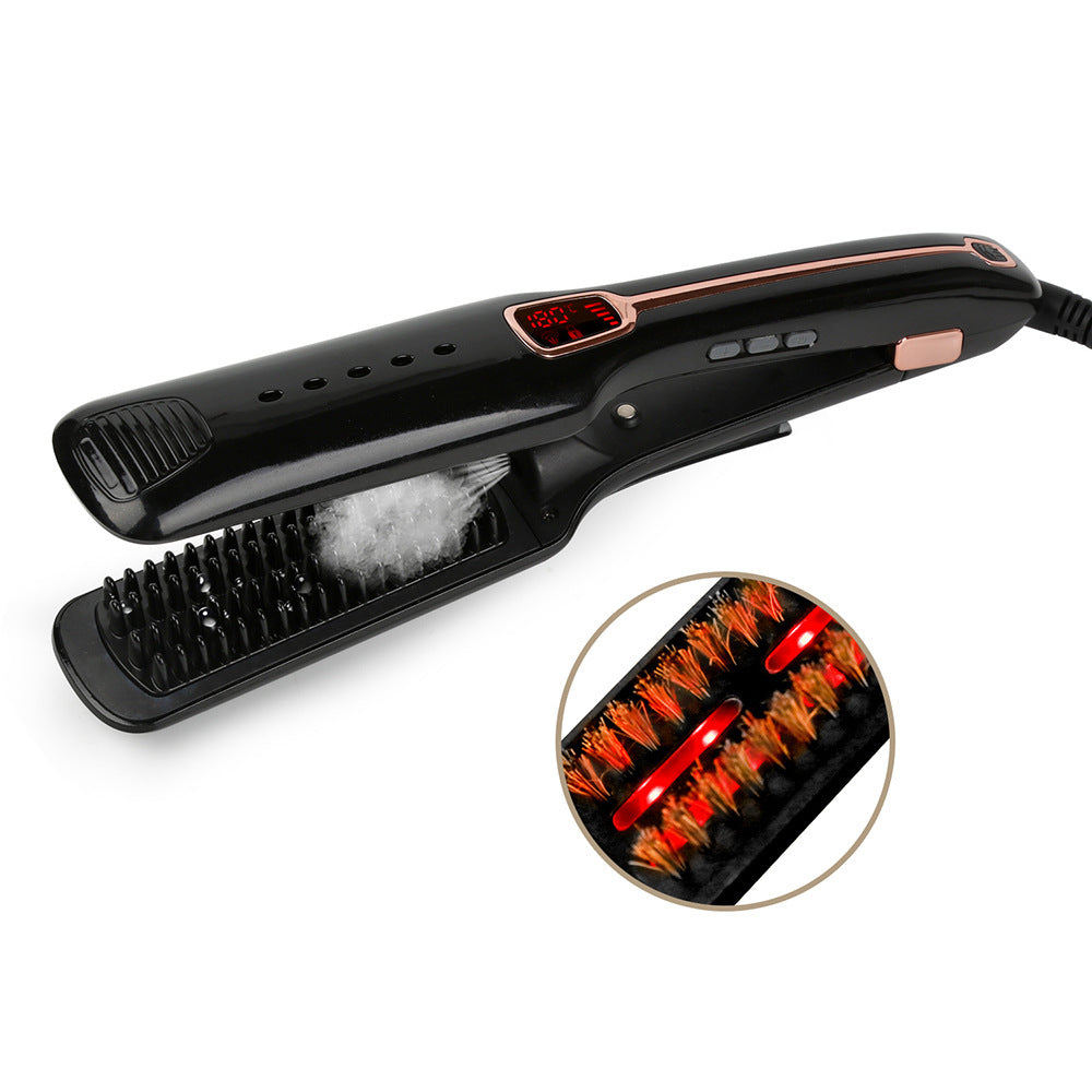 Hair Straightener Multifunctional Steam Spray Straightening Comb Comb Hair Care Tool 