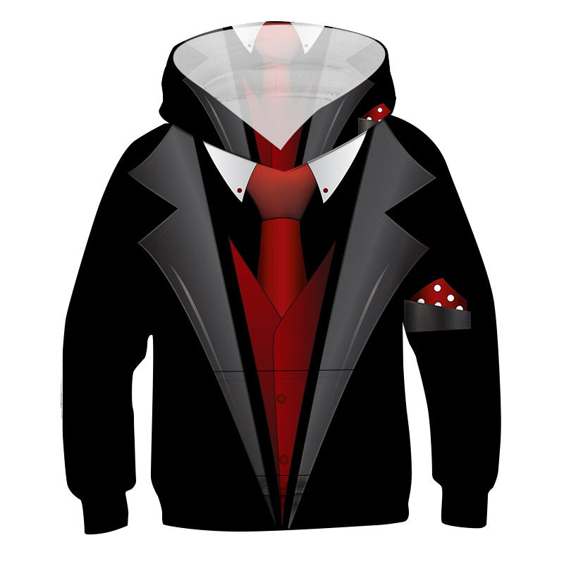 3d Vision Digital Printing Children's Hoodie