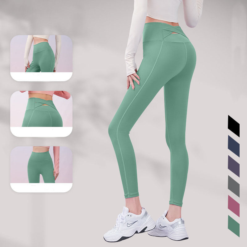 Fitness Yoga Pants Tummy Control Leggings For Women 