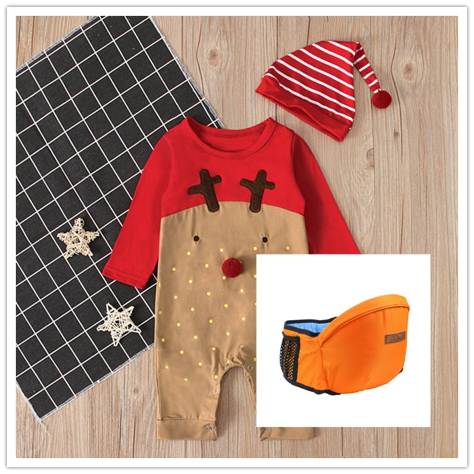 Christmas Deer Romper for Festive Cuteness