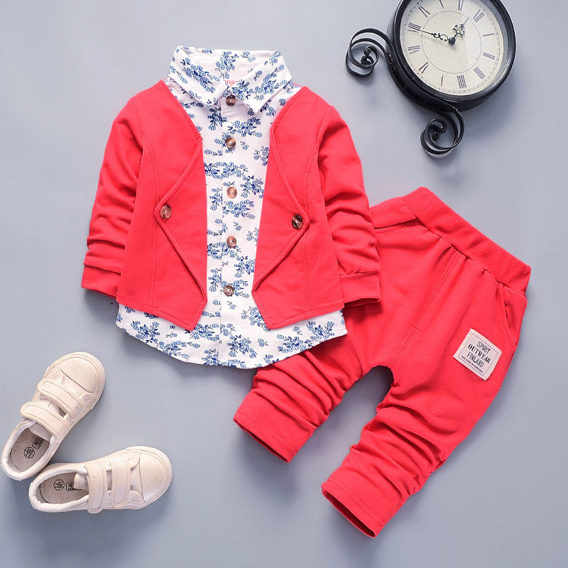 Children's sports sweater set