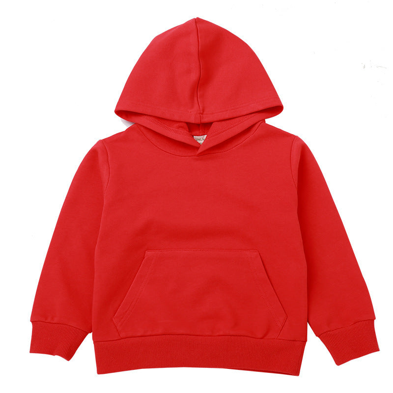 Long-sleeved hooded children's sweater