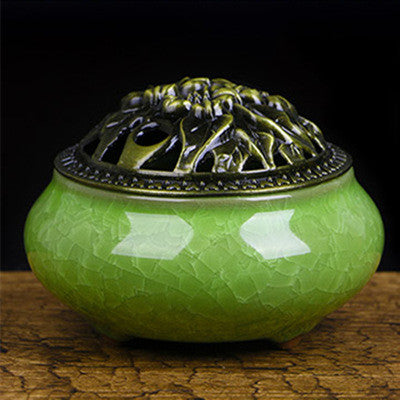 Retro package incense burner