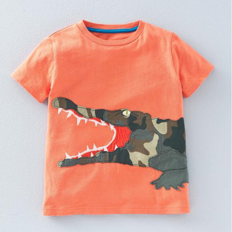 Pure cotton printed casual children's wear