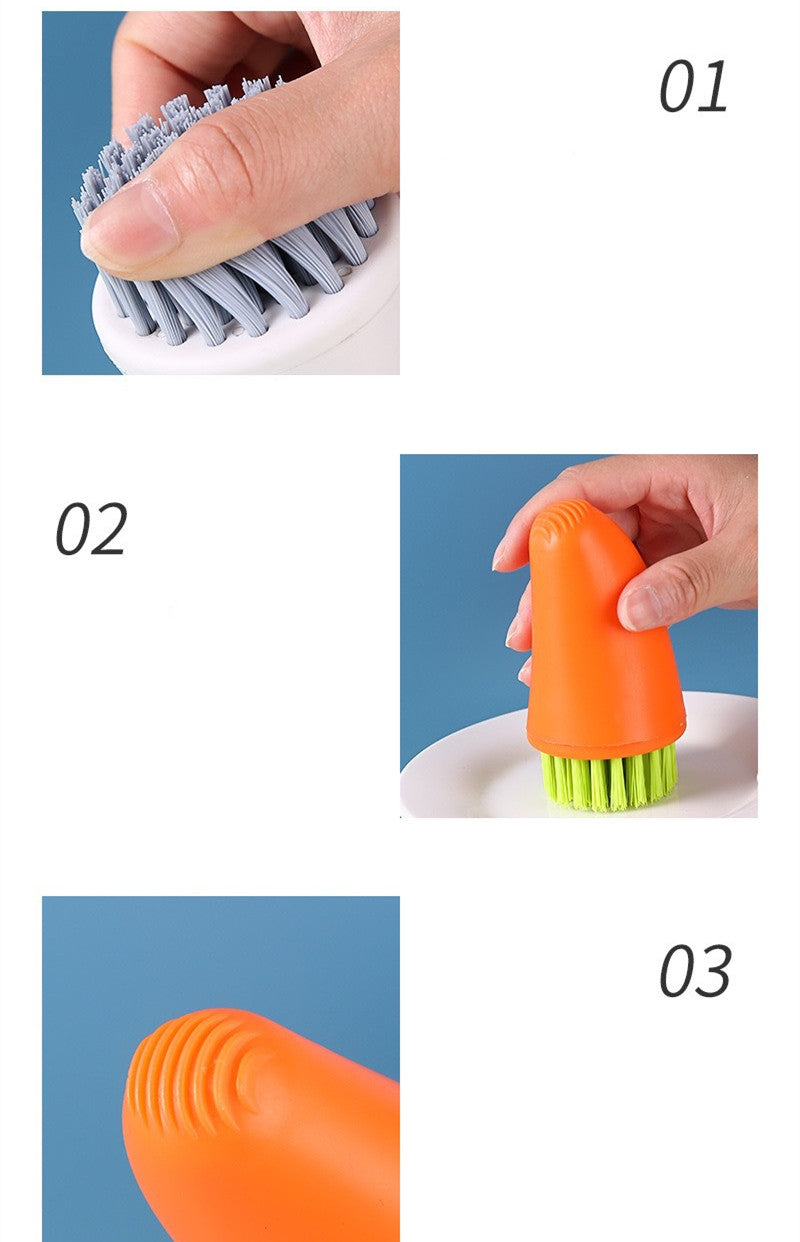 Multifunctional Carrot Brush Kitchen Household Kitchen Gadgets 