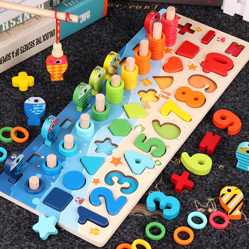 Children 3D Alphabet Number Puzzle Educational Toy 