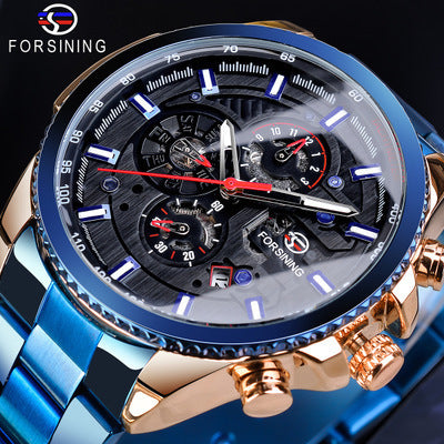 Waterproof multifunctional mechanical watch