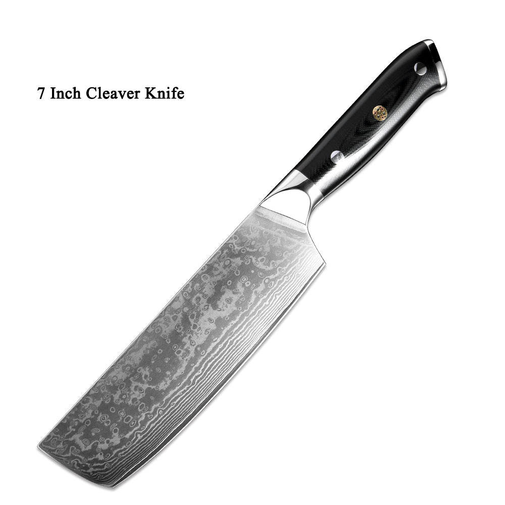 Japanese Damascus steel knife kitchen knife fruit knife 