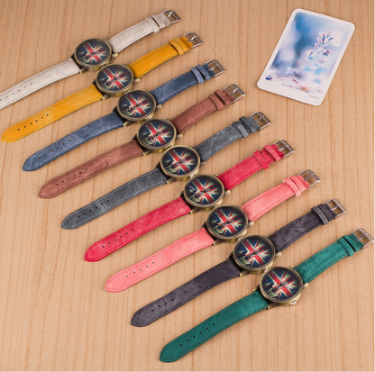 UK Flag Wrist Watch