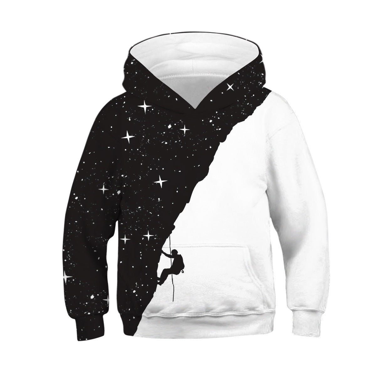 Digital Printing Children's Hooded Long-Sleeved Sweater