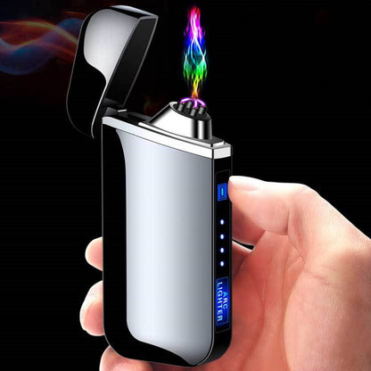 Metal windproof cigarette lighter