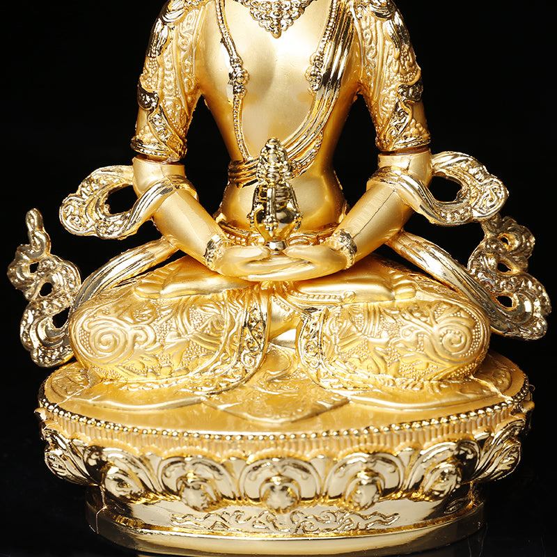 Alloy 5-inch Immeasurable Longevity Buddha