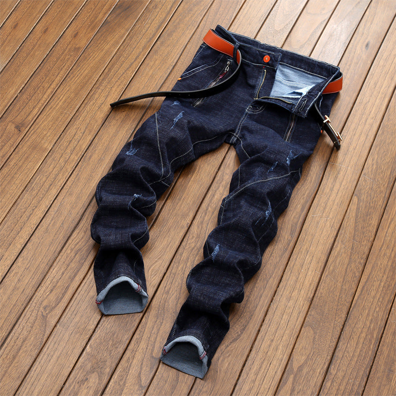 Men's stretch denim pants