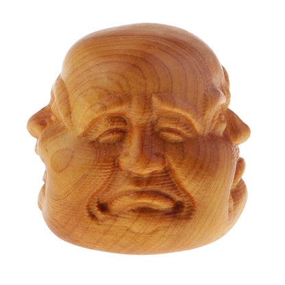 Wood carving buddha statue