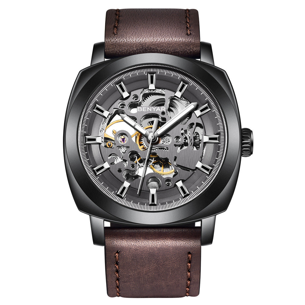 Hollow mechanical watch automatic fashion men's watch