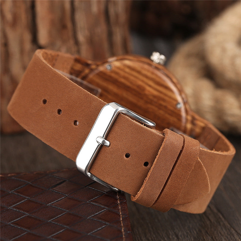 Wood watch