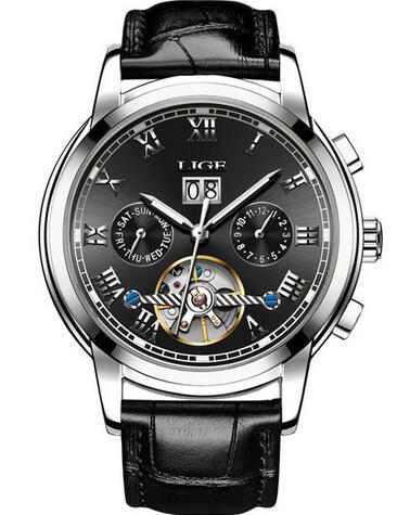 Tourbillon mechanical men's watch