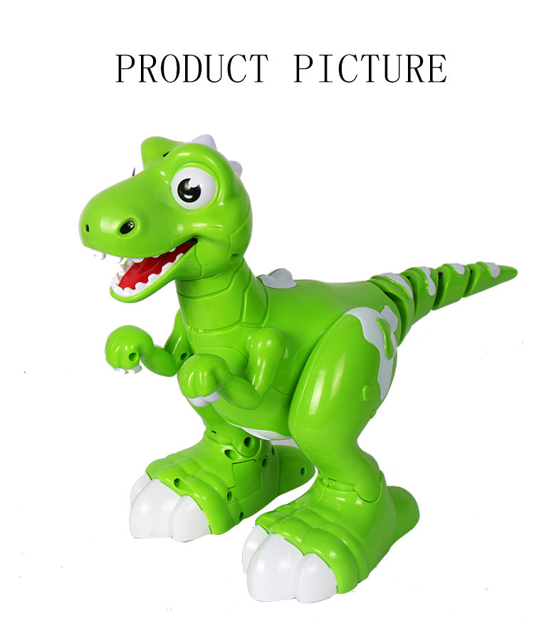 RC Dinosaur - Interactive Spray, Music, and Dance Toy