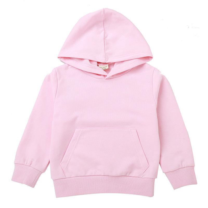 Long-sleeved hooded children's sweater