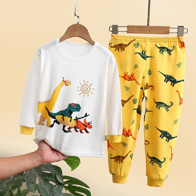 CUHK Children's Underwear Set Printed Homewear Pajamas