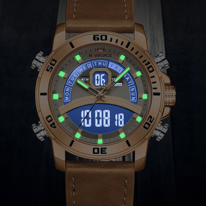 NAVIFORCE belt quartz watch