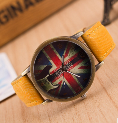 UK Flag Wrist Watch