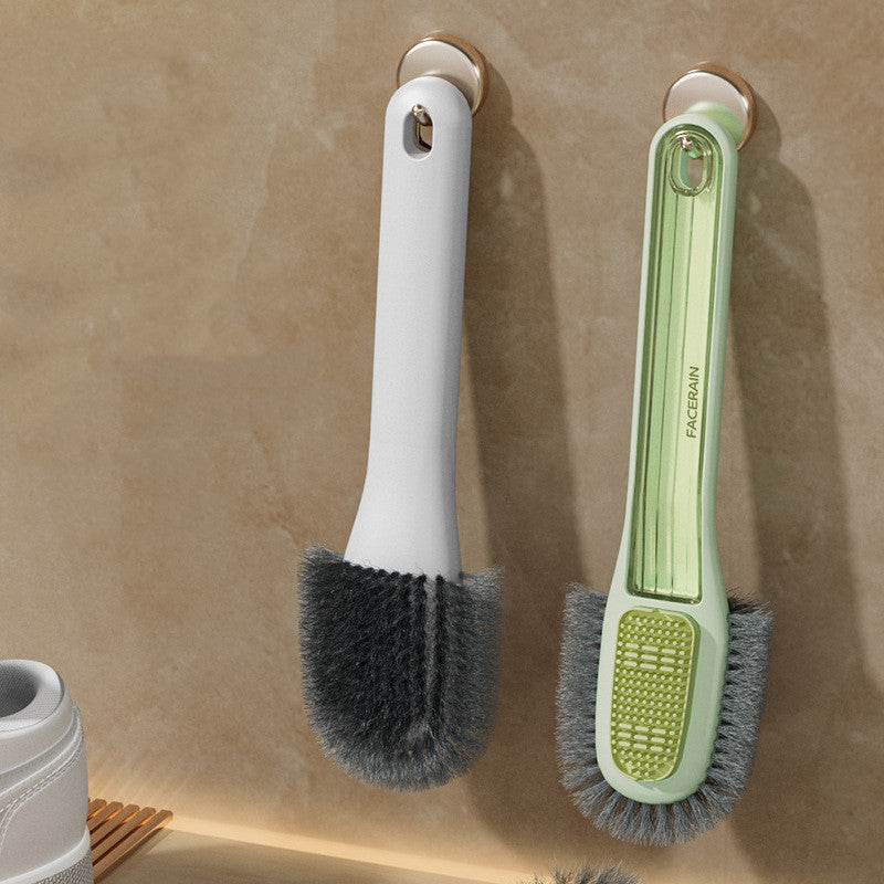 Ball Shoe Brush Multifunctional Long Handle Multi-sided 