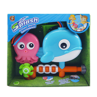 Cartoon Sprinkler Boy/Girl Baby Bathroom Water Play Toy 