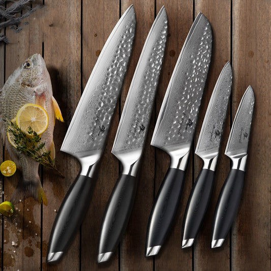 Five-piece kitchen knife chef's knife 