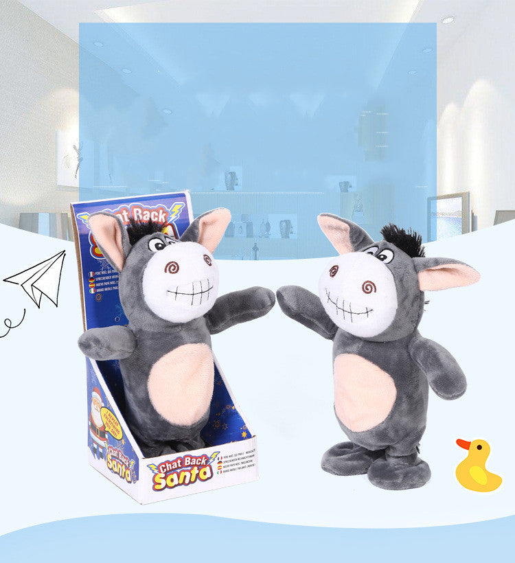 Remote Control Robot Donkey Plush Toy 