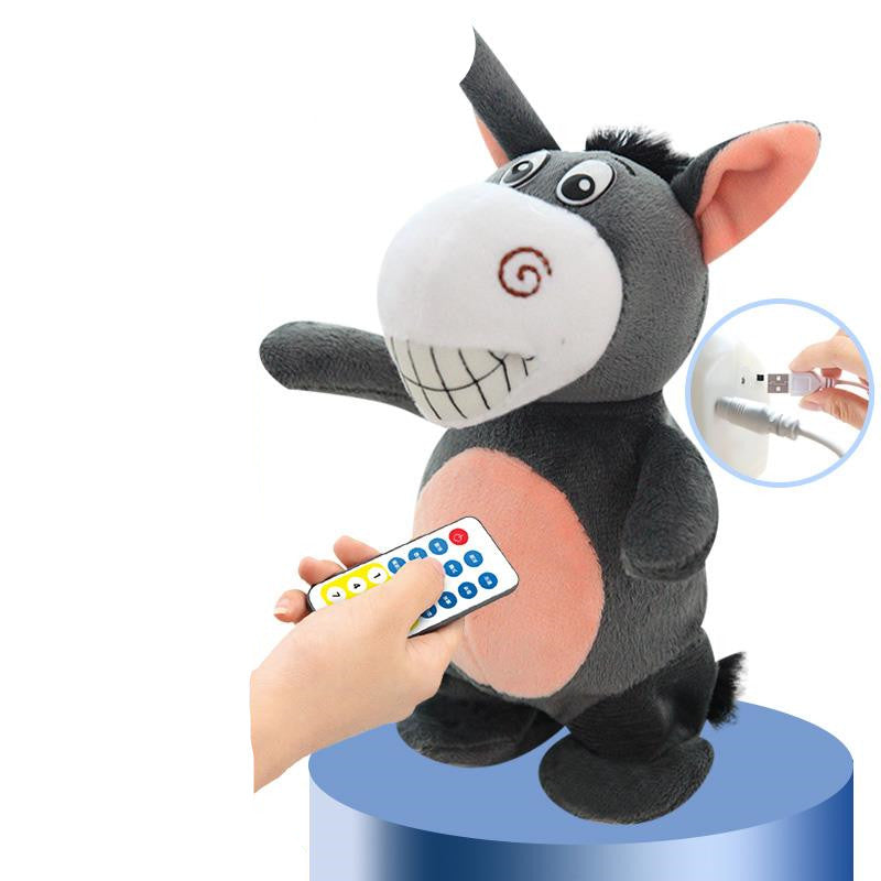 Remote Control Robot Donkey Plush Toy