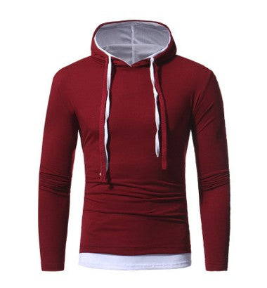 Men Hooded T Shirt