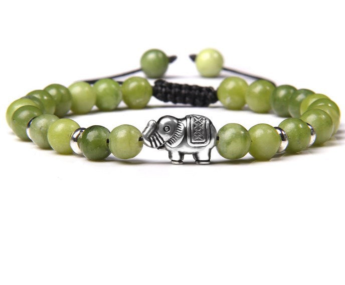 New Yoga Agate Buddha Bead Bracelet