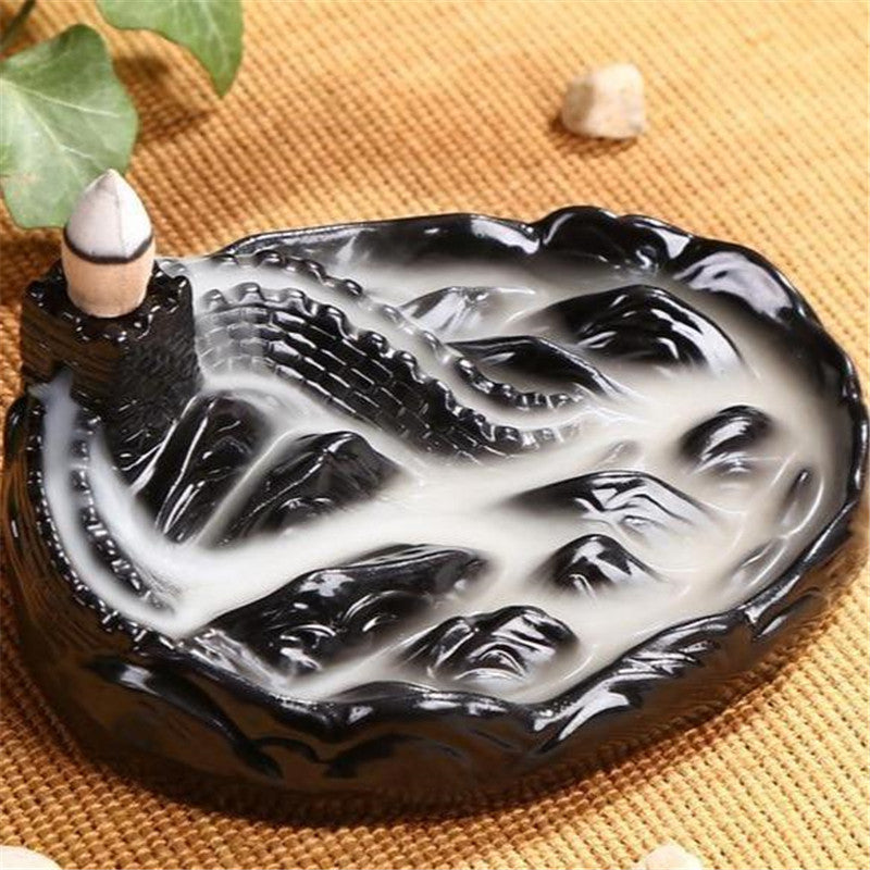 Ceramic ornaments incense burner