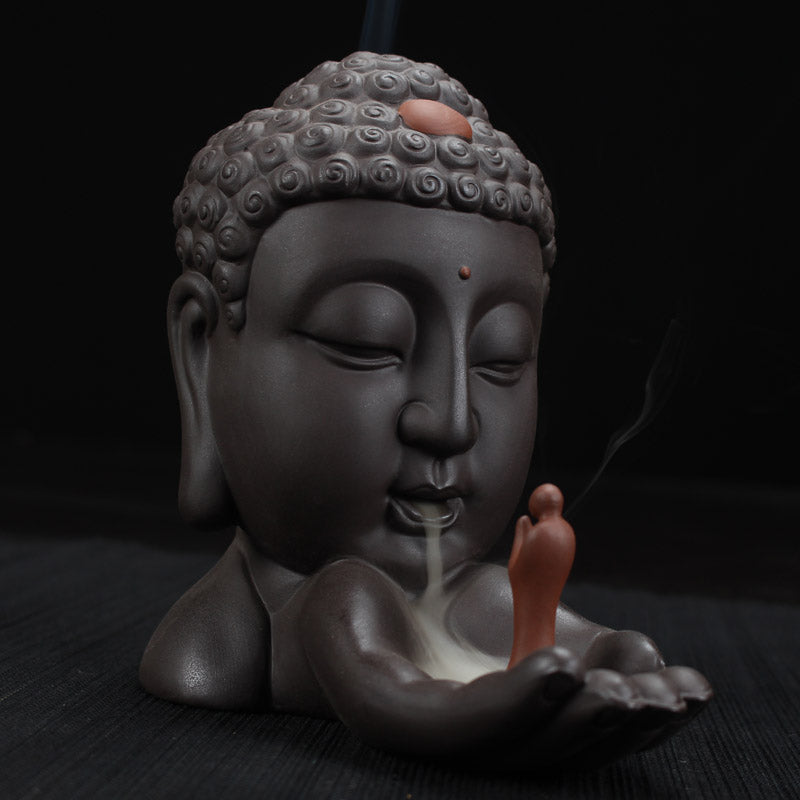 Little monk Buddha statue