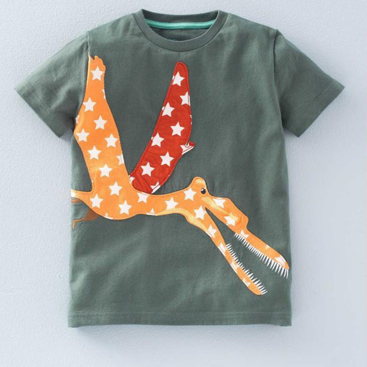 Pure cotton printed casual children's wear